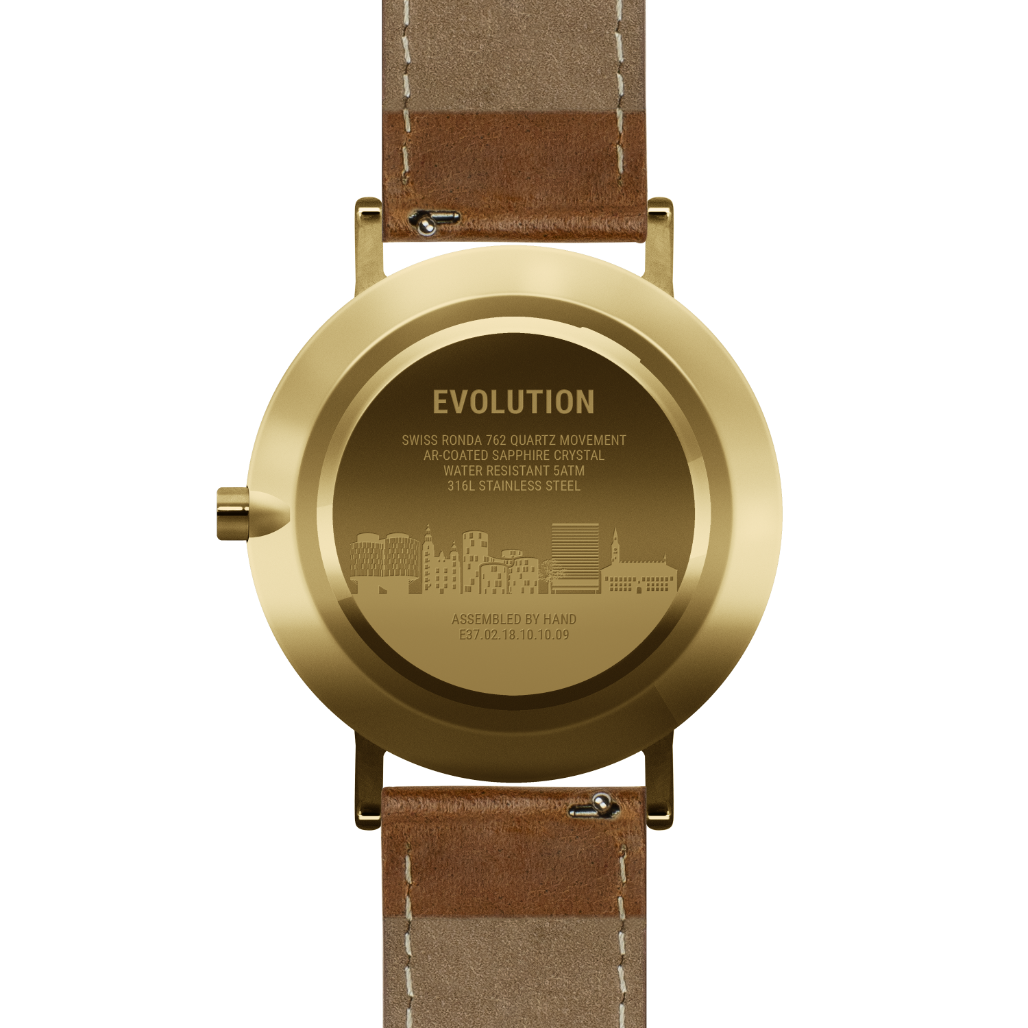 Evolution - Guld | Burgundy | Brun