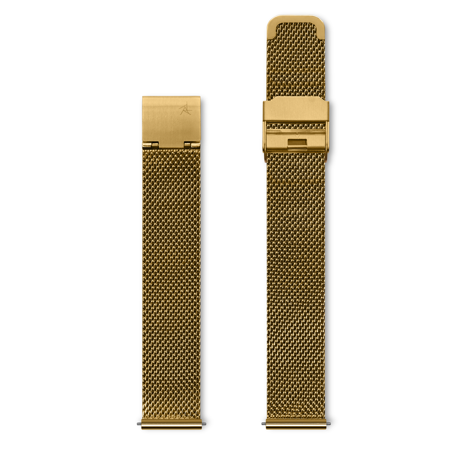 Mens gold best sale watch mesh band