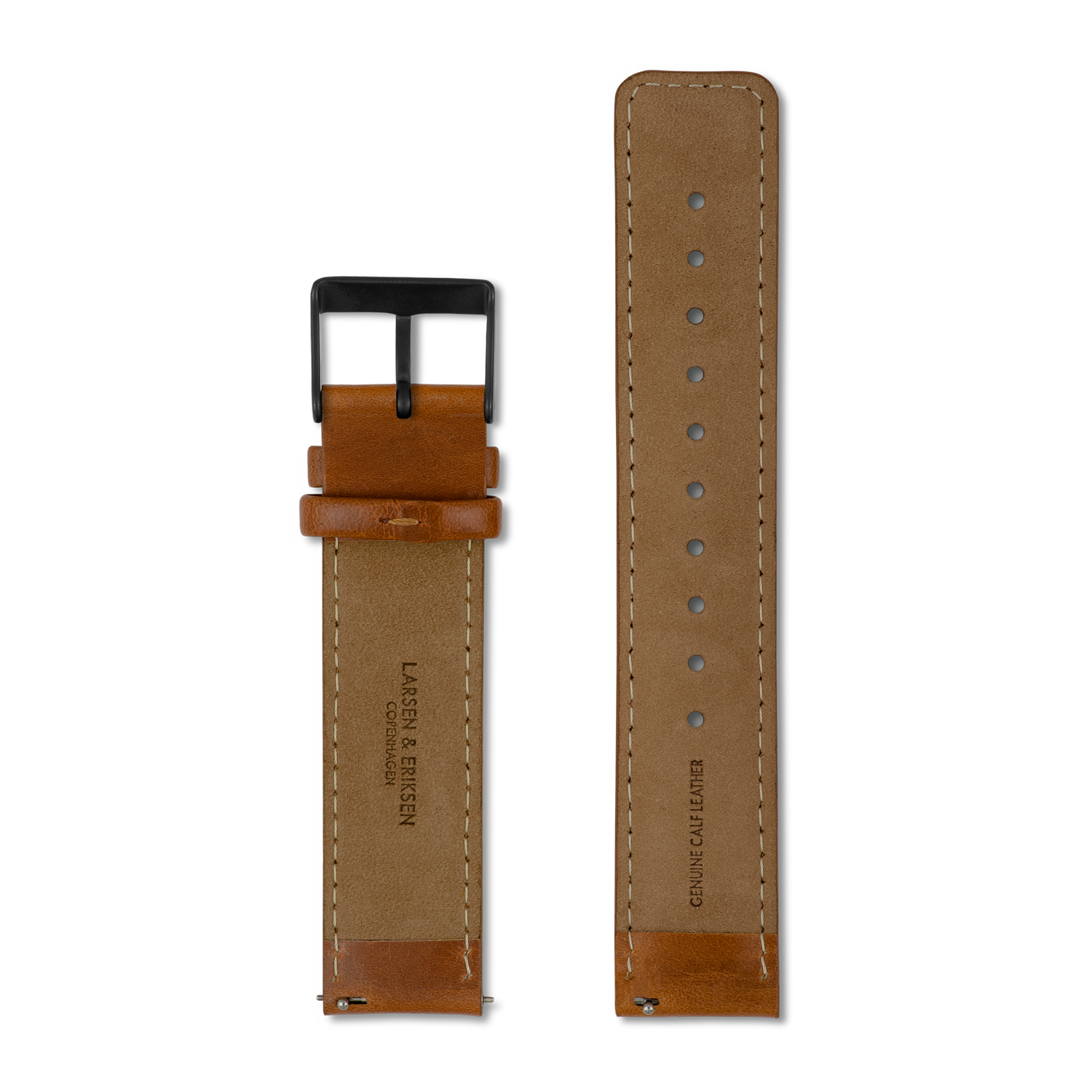 Brown Padded Leather Strap