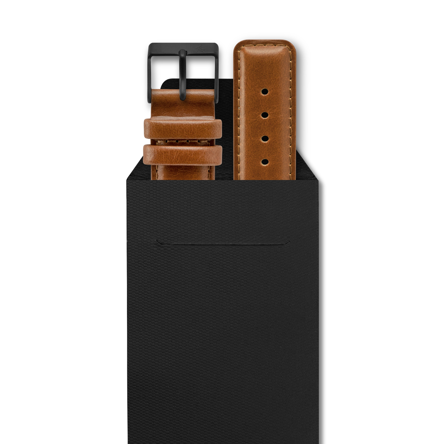 Brown Padded Leather Strap