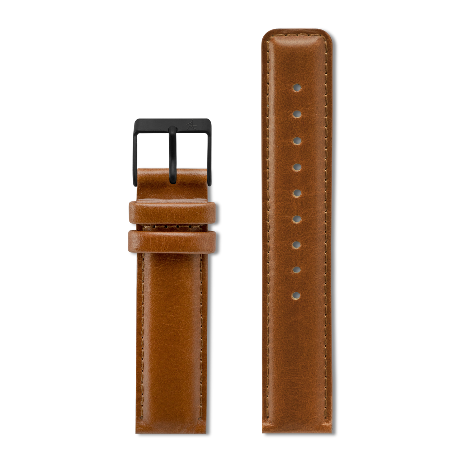 Brown Padded Leather Strap